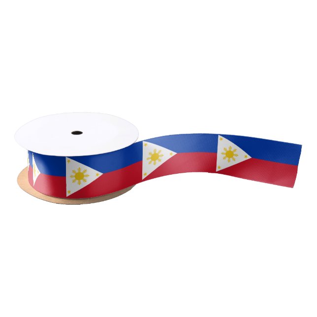philippinische Flagge Satinband (Spule)