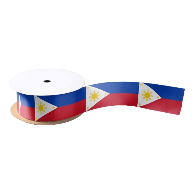 philippinische Flagge Satinband (Spule)