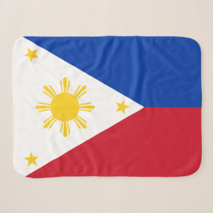 philippinische Flagge Sherpadecke