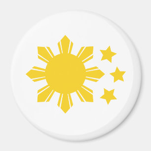 Philippinische Flagge - stolz, Pinoy zu sein! Magnet
