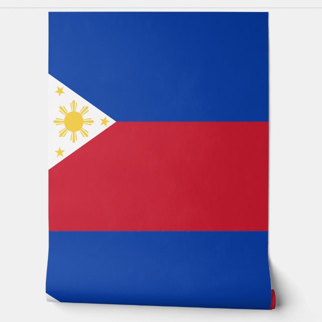 philippinische Flagge Tapete (Abrollen)