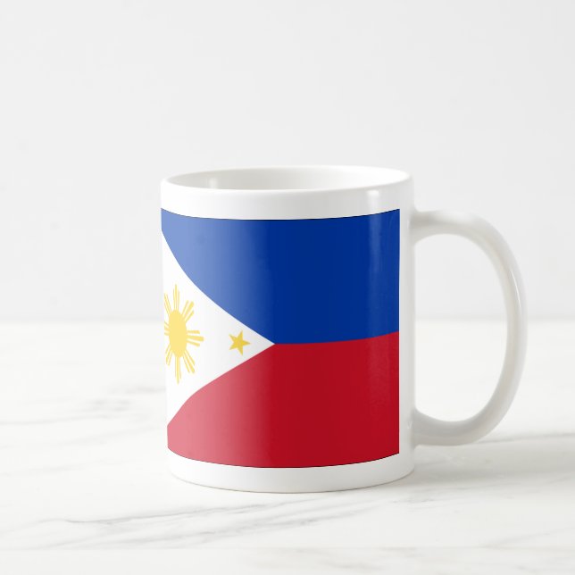 philippinische Flagge Tasse (Rechts)