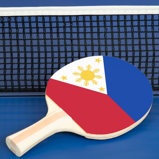 philippinische Flagge Tischtennis Schläger (InSitu)