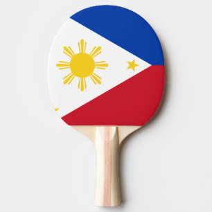 philippinische Flagge Tischtennis Schläger