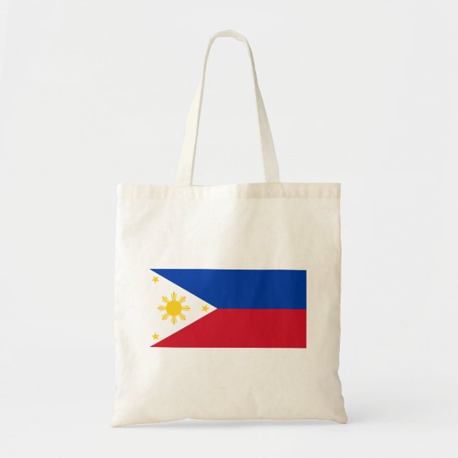 philippinische Flagge Tragetasche (Vorne)