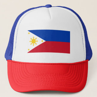 philippinische Flagge Truckerkappe