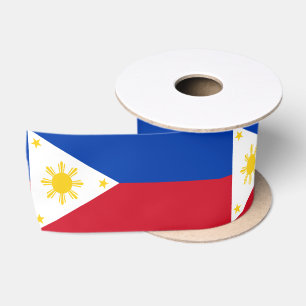 Philippinische Flaggen-Schleife, Philippinen Satinband
