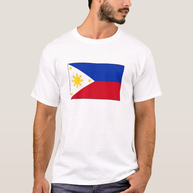 Philippinische Flaggen-T - Shirts und Geschenke (Vorderseite)