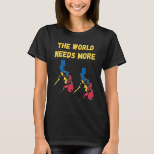 Philippinische Menschen und Fans in der Welt brauc T-Shirt