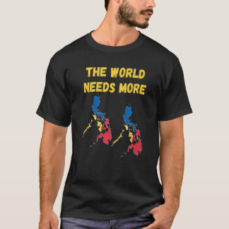Philippinische Menschen und Fans in der Welt brauc T-Shirt