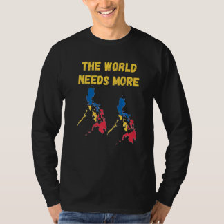 Philippinische Menschen und Fans in der Welt brauc T-Shirt