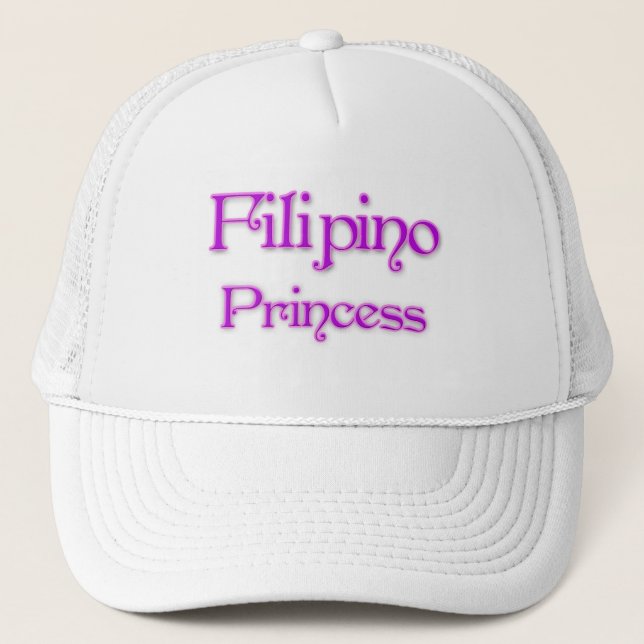 Philippinische Prinzessin Truckerkappe (Vorderseite)