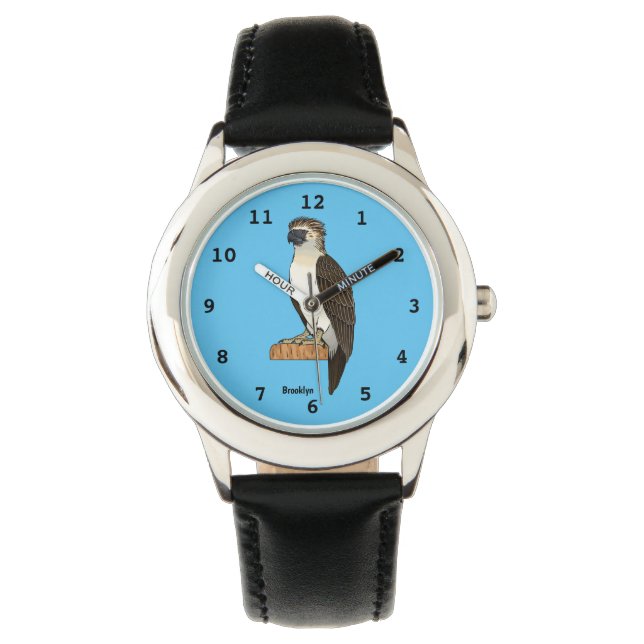 Philippinischer Adler-Cartoon Armbanduhr (Vorderseite)