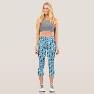 Philippinischer Adler-Cartoon Capri Leggings