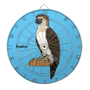 Philippinischer Adler-Cartoon Dartscheibe