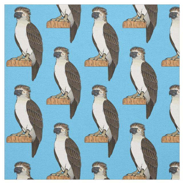 Philippinischer Adler-Cartoon Stoff (Muster)