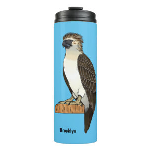 Philippinischer Adler-Cartoon Thermosbecher