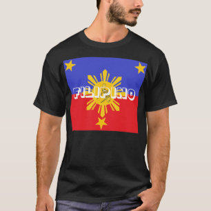 Philippinisches grundlegendes dunkles Shirt