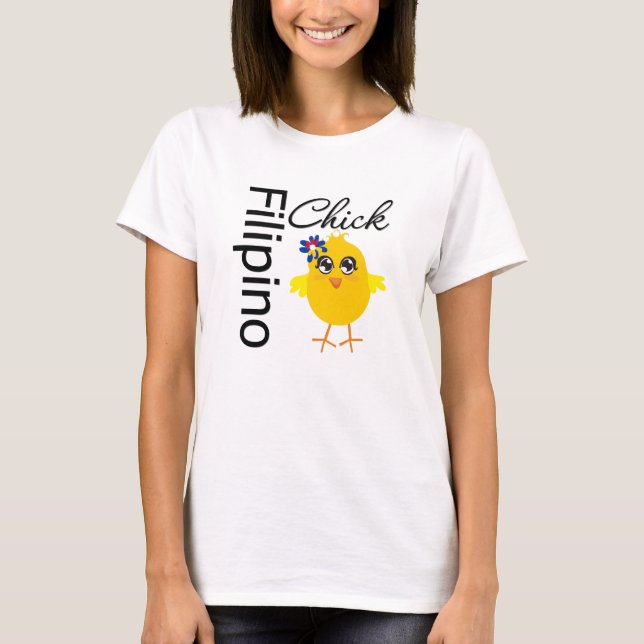 Philippinisches Küken T-Shirt (Vorderseite)