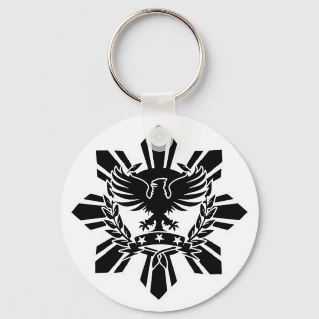 Philippinisches Wappen Schlüsselanhänger (Vorderseite)