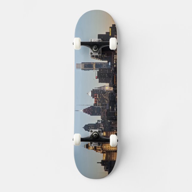 Phillicher Sonnenuntergang Skateboard (Vorderseite)