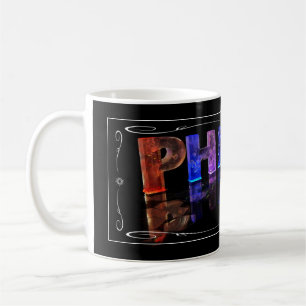 Phillip - der NamensPhillip in 3D beleuchtet Tasse