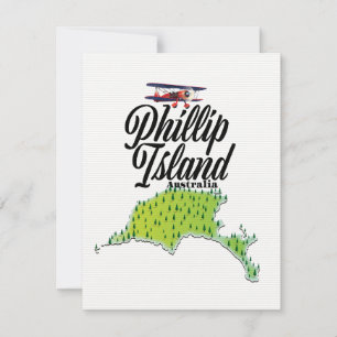 Phillip Island Australien Karte