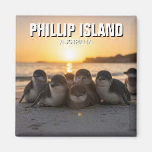 Phillip Island Australien Magnet