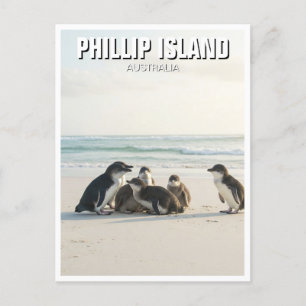 Phillip Island Australien Postkarte