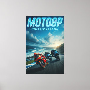 Phillip Island MotoGP Australian Grand Prix 2024 Leinwanddruck
