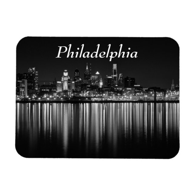 Phillip night b/w magnet (Horizontal)