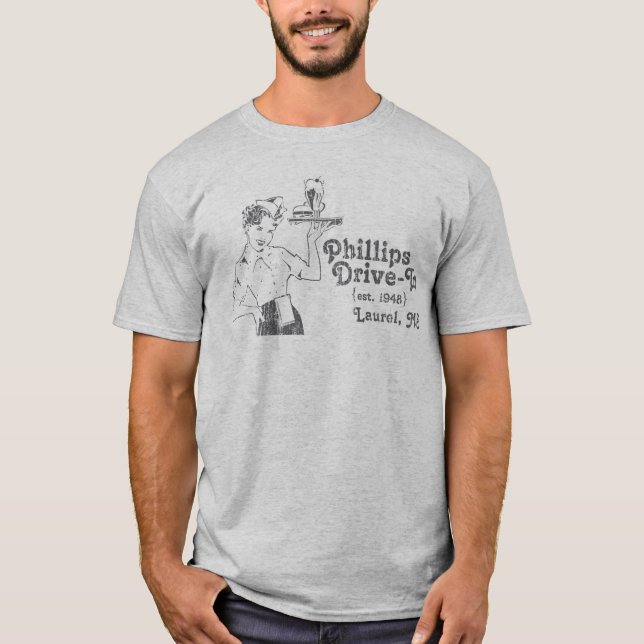 Phillips-Autokino - Lorbeer, Mitgliedstaat T-Shirt (Vorderseite)