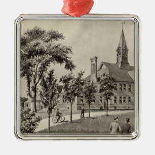 Phillips Exeter Academy Silbernes Ornament