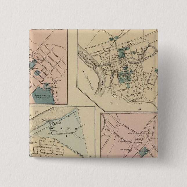 Phillipsburg, NJ Button (Vorderseite)