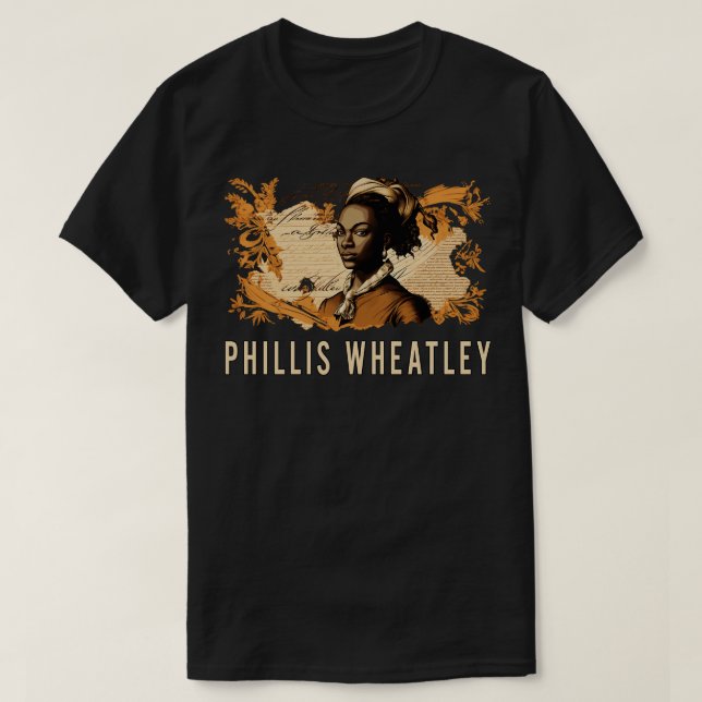 Phillis Wheatley 1 T-Shirt (Design vorne)