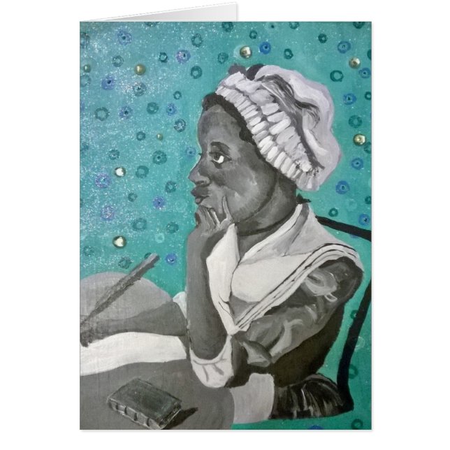 Phillis Wheatley Karte (Vorne)