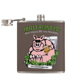 Philly Blind Pig GRILLEN Flachmann