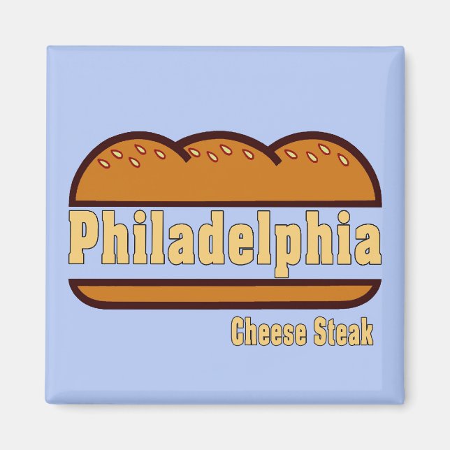 Philly Cheese Steak Magnet (Vorne)
