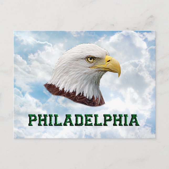 Philly Eagle - Postkarte (Vorderseite)