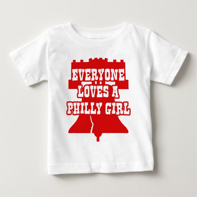 Philly Girl Baby T-shirt (Vorderseite)
