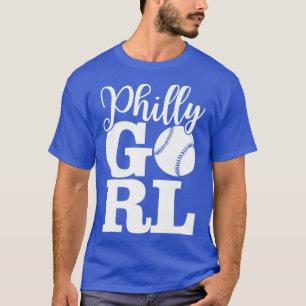 Philly Girl Baseball Philadelphia Zuhause Town Pri T-Shirt