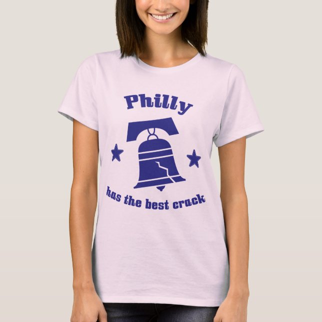 Philly hat das beste Crack T-Shirt (Vorderseite)