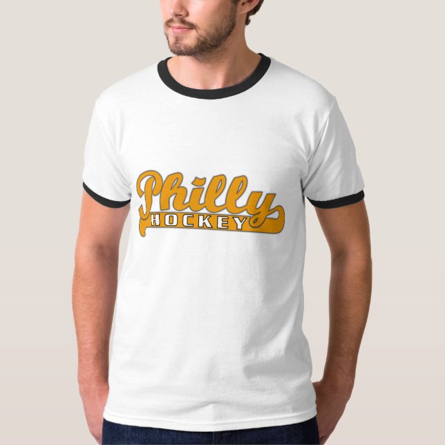 Philly Hockey-Wecker-T - Shirt (Vorderseite)