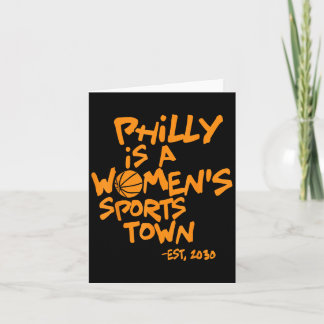 Philly ist eine Sportstadt für Frauen Ostbahnhof 2 Karte