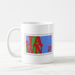 Philly Jawn Tasse - Briefmarke der Liebe Inspirier