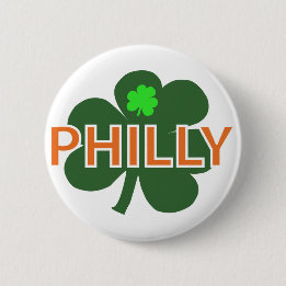 Philly Kleeblatt Button