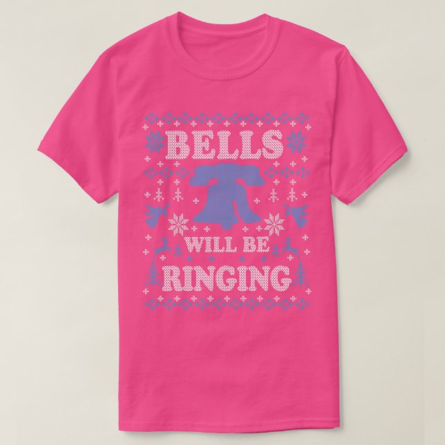 Philly Liberty Bell Philadelphia Bells wird rin T-Shirt (Design vorne)