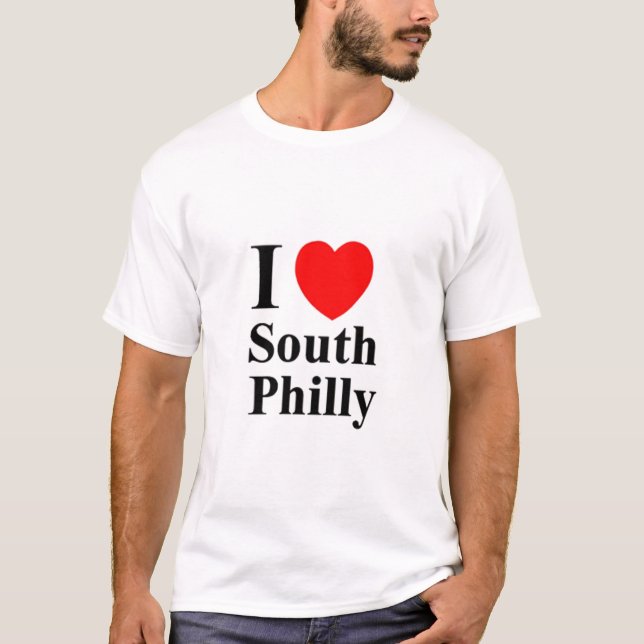 Philly Liebe MANN-' S I Südt-shirt T-Shirt (Vorderseite)