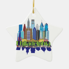 Philly neue Ikone Keramikornament