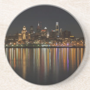 Philly night getränkeuntersetzer